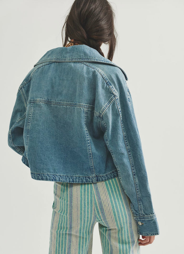 Side To Side Jacket - River Wash