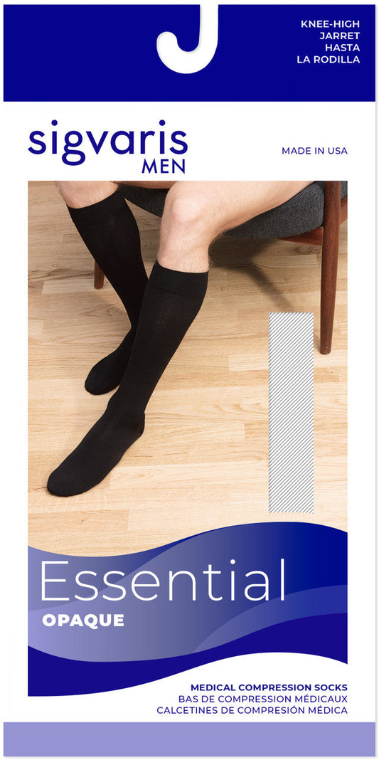Sigvaris Select Comfort Plus Men's Knee High 30-40mmHg - Compression Level: Extra Firm 30-40 MmHg - Male - Knee