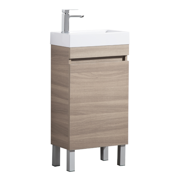 Slim Free-Standing PVC Vanity  450/600/750/900mm