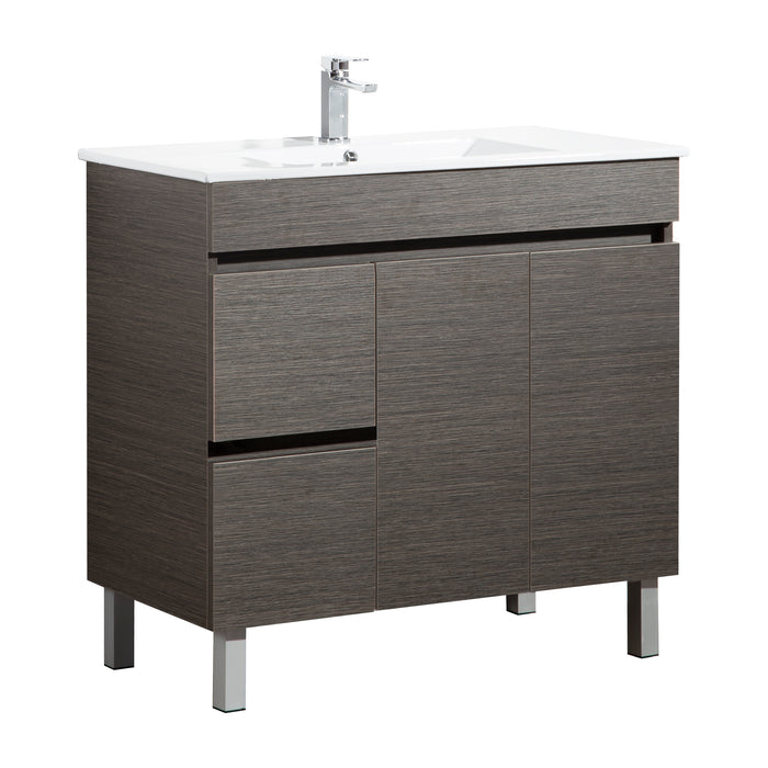 Slim Free-Standing PVC Vanity  450/600/750/900mm