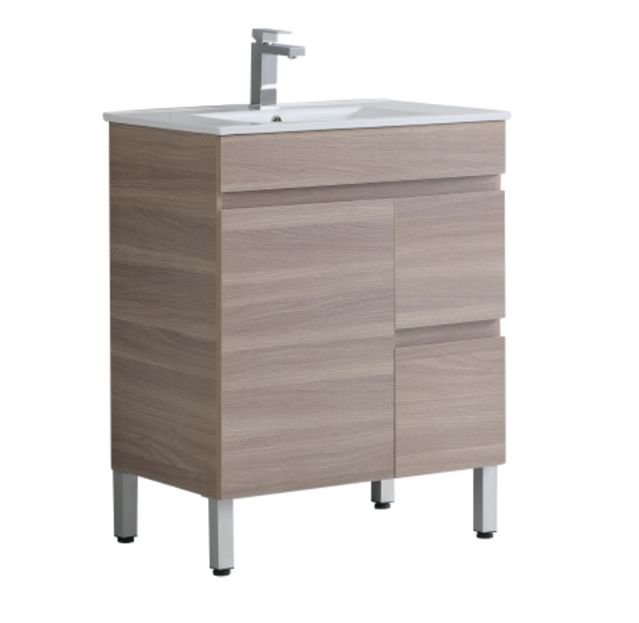 Slim Free-Standing PVC Vanity  450/600/750/900mm