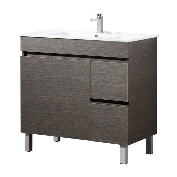 Slim Free-Standing PVC Vanity  450/600/750/900mm