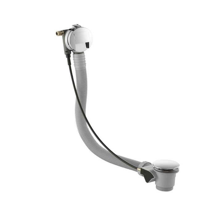 SLIMLINE Bath Waste 105cm - Chrome Plumbing Products JTP