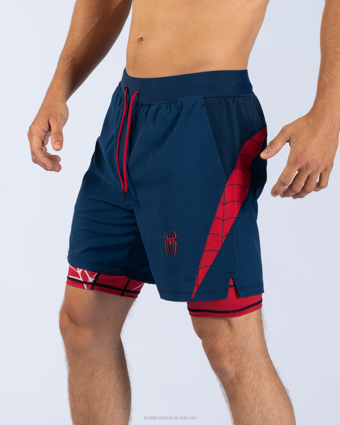 SPIDER-MAN Brand New Day 7" Performance Shorts w/Liner 1 of 300
