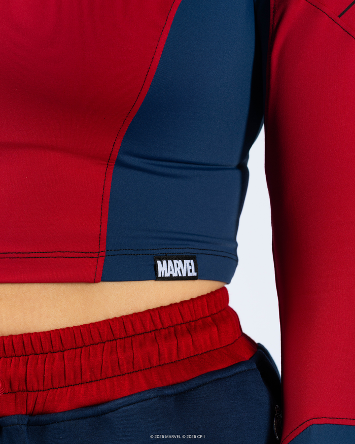 SPIDER-MAN Brand New Day Women's Cropped Long Sleeve