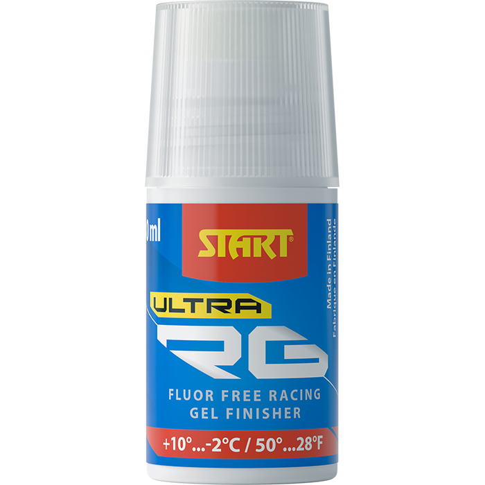 A product picture of the Start RG Ultra Gel Finisher Red Glider (10C/-2C) | 30ml