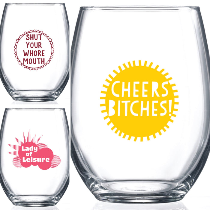 Stemless Wine Glasses