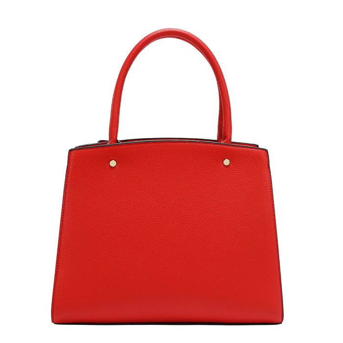 STUDDED BOW SATCHEL BAG