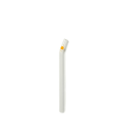 Sun Curved Glass Straw