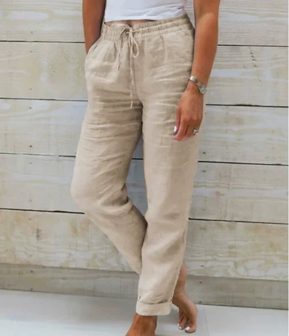 Tamina - Pantalon Décontracté avec Cordons de Serrage