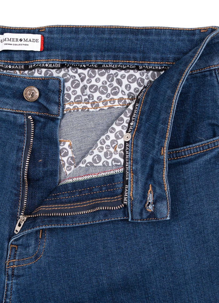 Tapered Italian Stretch Denim - 15468-82191 - Hammer Made
