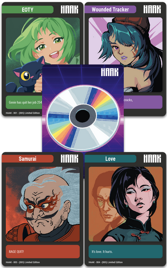 TC#106: HAAK - Trading Card Booster Pack