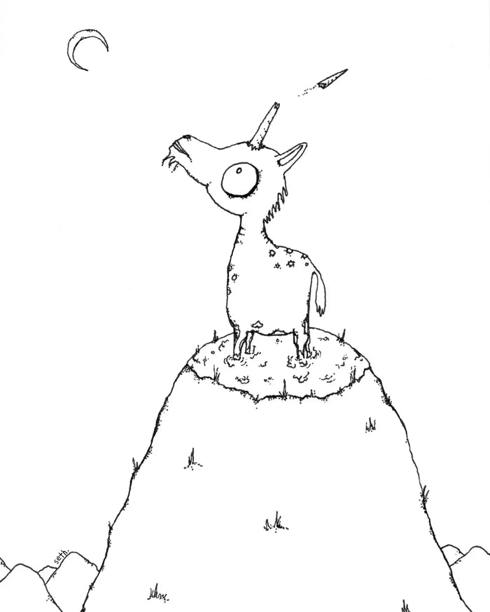 Unicorn in Mud