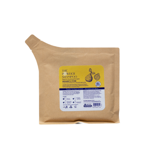The Powder Shampoo Bergamot and Thyme Invigorating for Thinning Hair Refill 50g