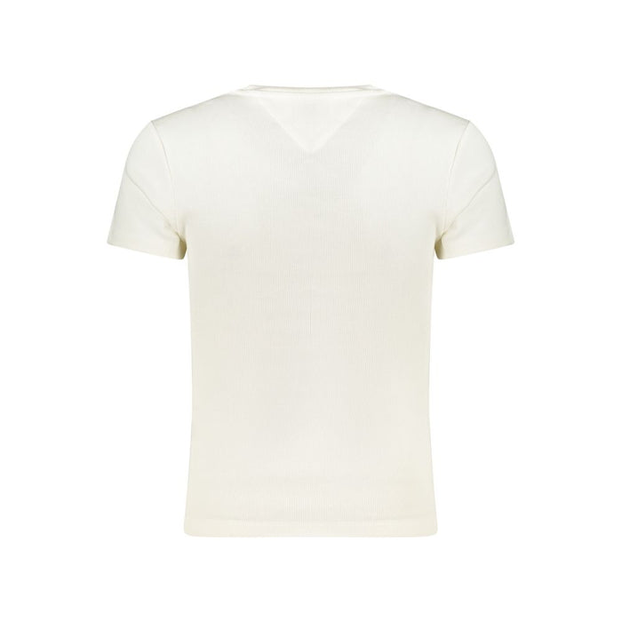Tommy Hilfiger Bianco Cotton Women T-Shirt