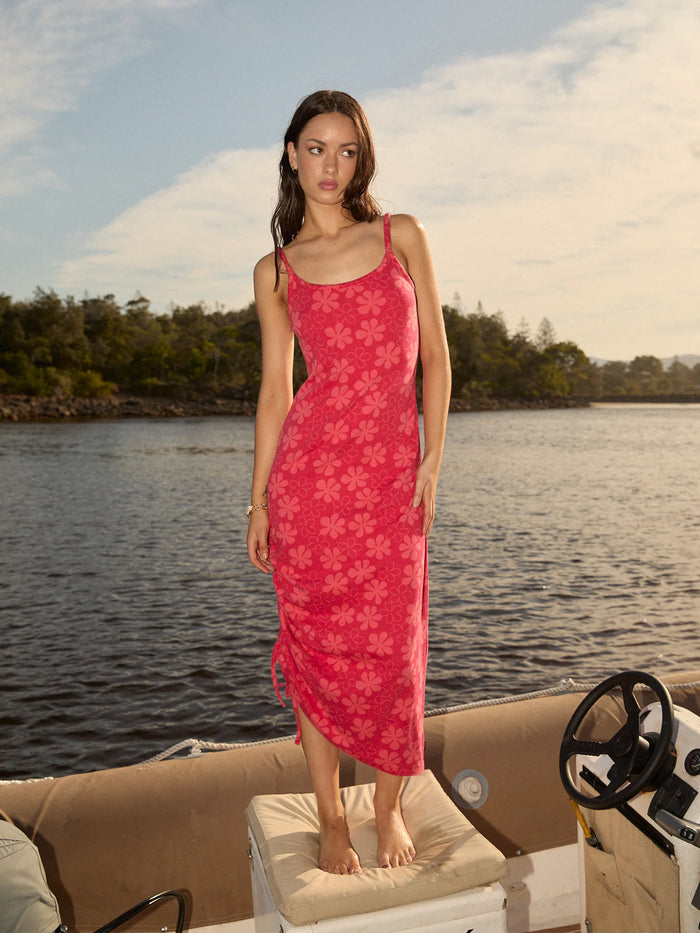 Valerie - Recycled Maxi Dress | Tomato-Image 2