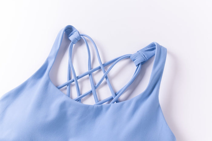 Valerie Sports Bra - Cloud Blue