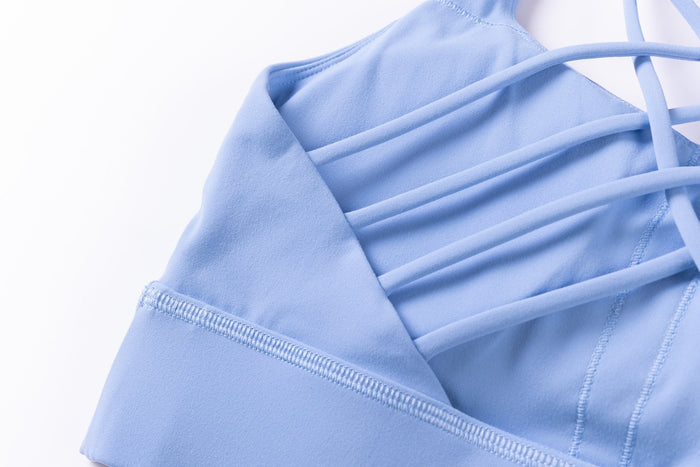 Valerie Sports Bra - Cloud Blue