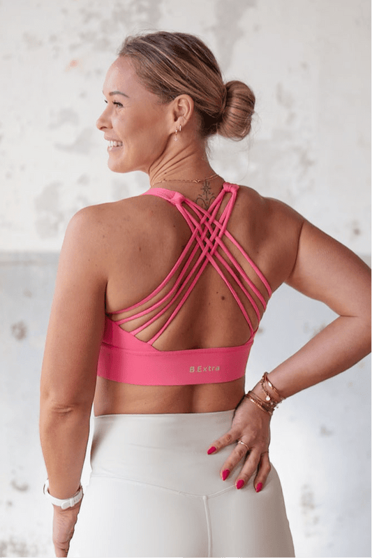 Valerie Sports Bra - Electric Rose