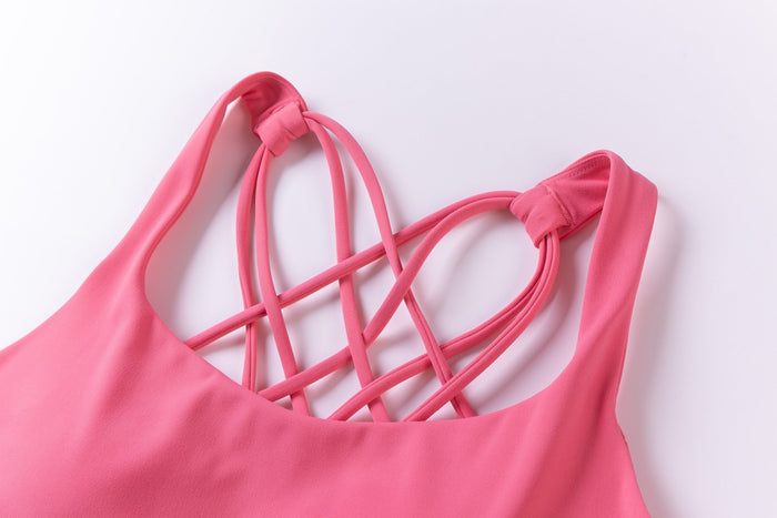 Valerie Sports Bra - Electric Rose