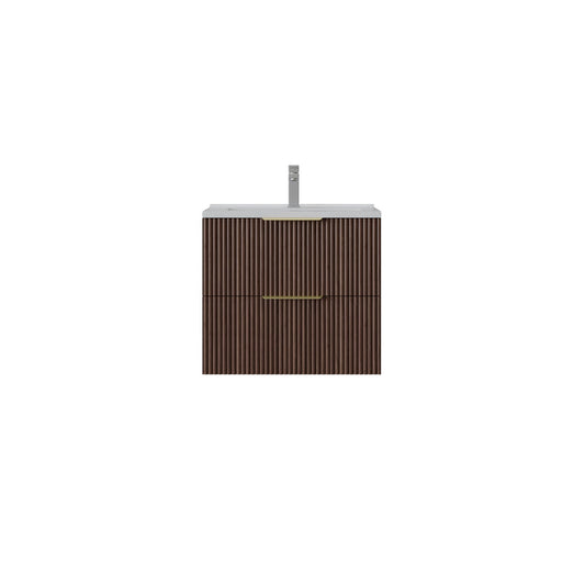 VITO EDINA Fluted Wall Hung Cabinet 355W*520Hmm