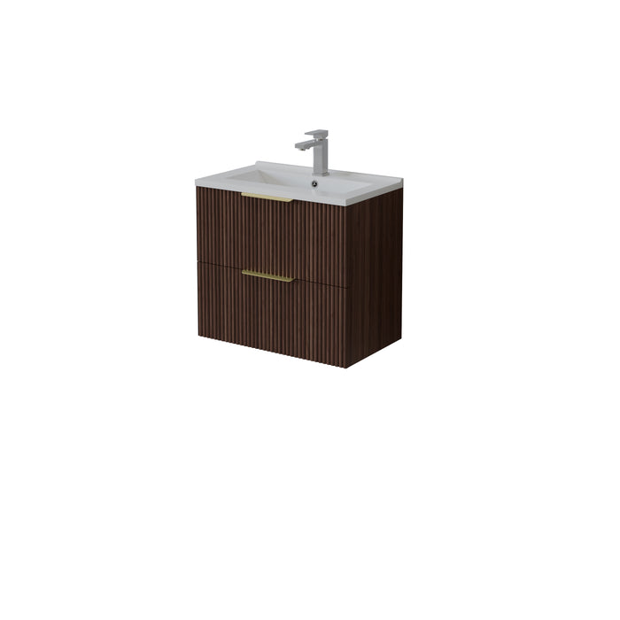 VITO EDINA Fluted Wall Hung Cabinet 355W*520Hmm