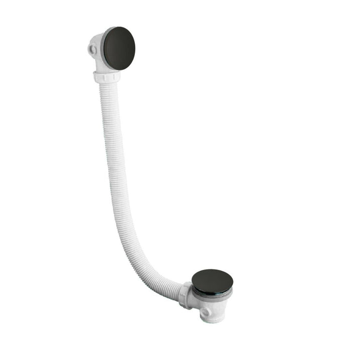 VOS Exofil Bath Waste 125cm - Matt Black Plumbing Products JTP