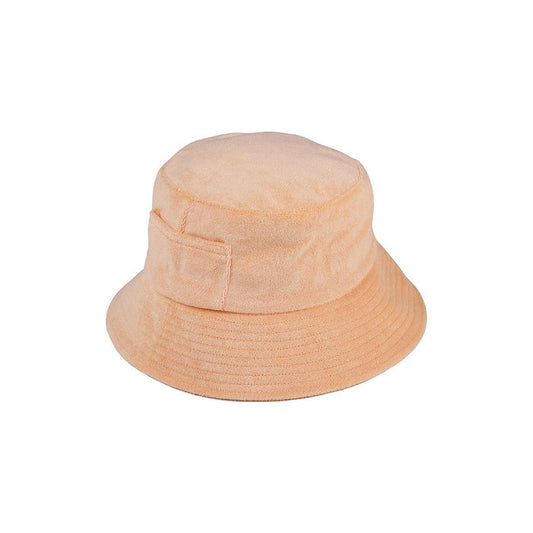 Wave Bucket Hat - Pastel Peach