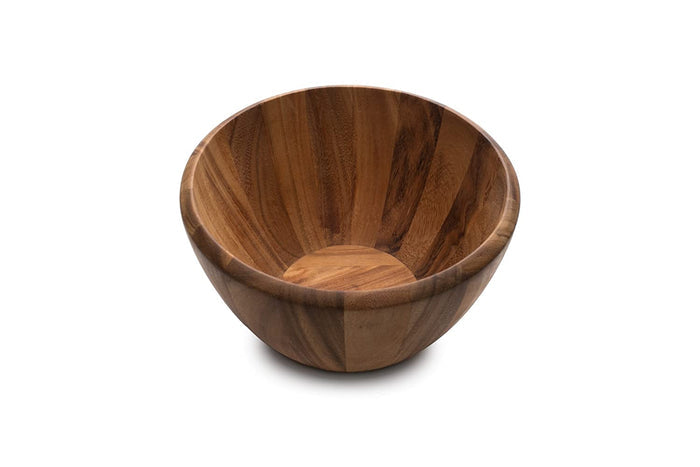 White Whale Wooden Extra Large Madera Salad Bowl