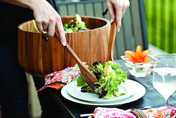 White Whale Wooden Sag Harbor Salad Paddle (One Size)