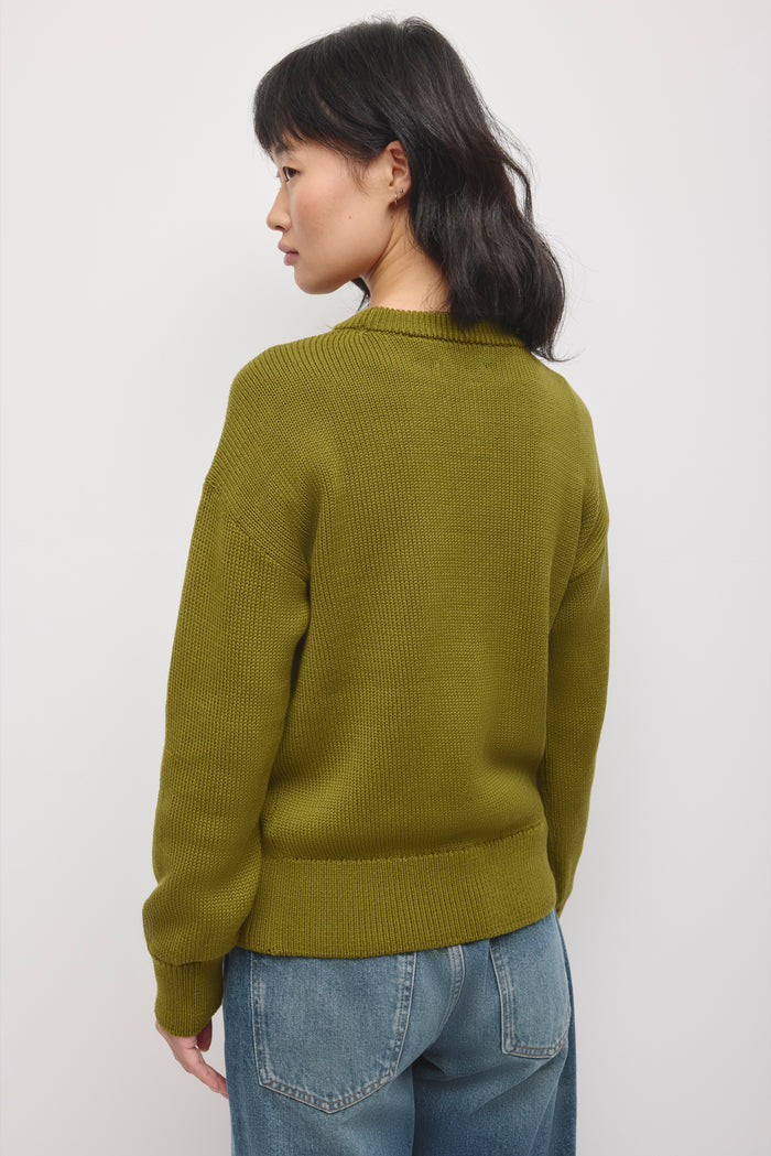 Women's Hamatah Sweater in Cardamom