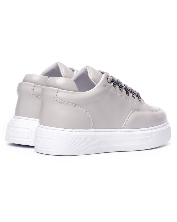 Women's Low Top Sneakers Shoes Gray (2)