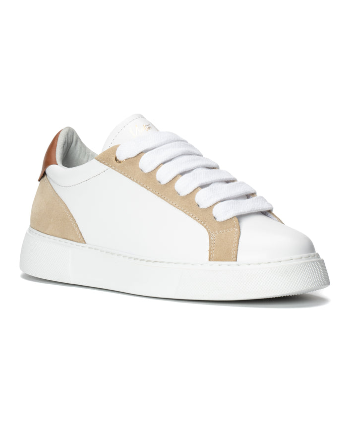 Women's Rool Court Leather Sneakers in Beige (2)