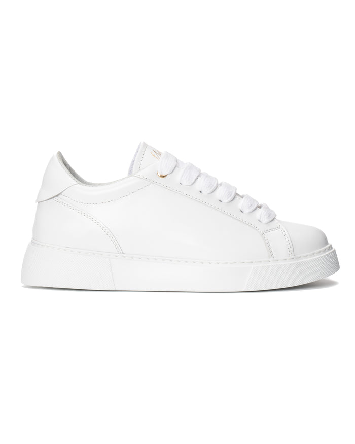 Women's Rool Court Leather Sneakers in White