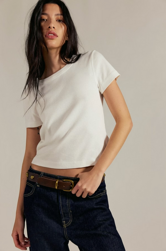 WTF Atlas Crew Tee- Clean Ivory