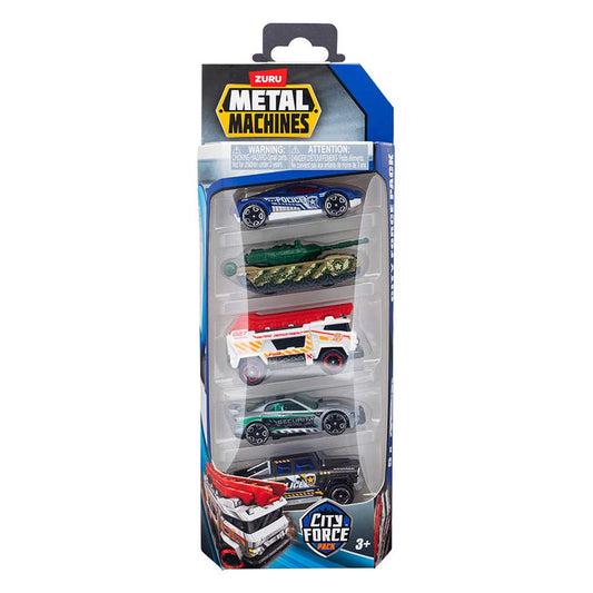 Zuru Metal Machines Cars 5 Pack